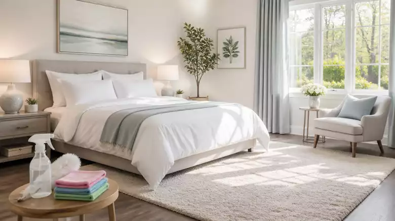 Preparing Rooms for Deep Cleaning